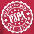 thumbnail image 3 of CafePress - Popa The Man, The Myth, The Legend T Shirt - Men's Classic Graphic Cotton T-Shirt, 3 of 4