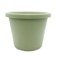 thumbnail image 1 of The HC Companies 14 Inch Round Classic Planter, Plastic Plant Pot, Seafoam Green, 1 of 2