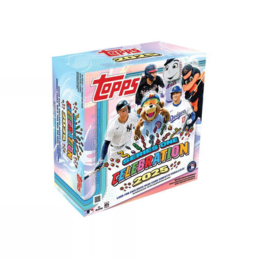 2025 MLB Topps Series 1 Baseball Celebration Mega Box