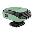 thumbnail image 4 of Ventilador portátil de calentamiento rápido para coche, calentador de 150W, 5x4,3x3,3 pulgadas, Base giratoria de 180  degree de bajo ruido para accesorios , 12v verde, 4 of 8