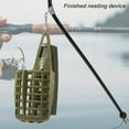 thumbnail image 2 of 1 Set Lightweight Fishing Feeder Hollow Grid High Strength ABS Fishing Bait Cage for Angling, 2 of 7