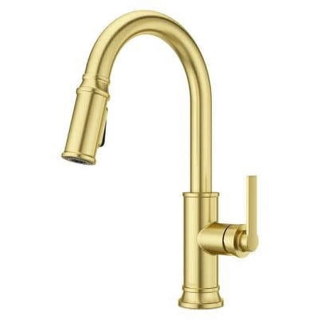 Pfister Gt529-Col Colfax 1.8 GPM Single Hole Pull Down Kitchen Faucet - Gold