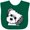 Green, variant on Inktastic Shih Tzu Sweetie Boys or Girls Baby Bib
