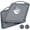 Gray, variant on QYLELRA 2 Pcs Large Nonslip Serving Tray with Handles, Silicone Grippy Dots Lap Food Trays for Eating, Dishwasher Safe Serve for Breakfast Dinner Snack Fruit Appetizers Beverage,Navy Blue