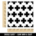 thumbnail image 2 of Plus Sign Pattern Background Square Rubber Stamp Stamping Scrapbooking Crafting - Medium 1.75in, 2 of 7