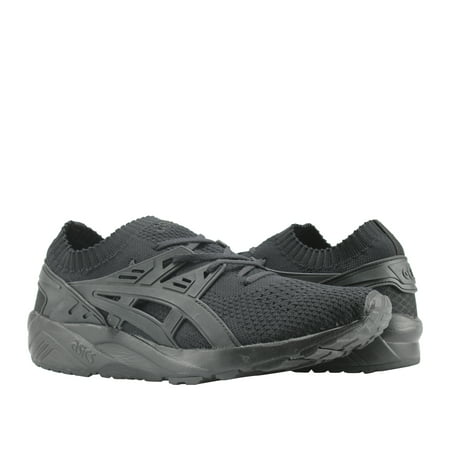 Asics Gel-Kayano Trainer Knit Black/Black Men's Running Shoes (Best Asics Training Shoes)