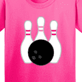 thumbnail image 4 of Inktastic Bowling Pins (pink) Youth T-Shirt, 4 of 5