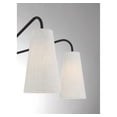 thumbnail image 6 of Edgewood 5-Light Chandelier in Matte Black, 6 of 6