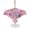 Pink, variant on Outdoor Tablecloth with Umbrella Hole for Patio/Picnic/Party/Camping, Pink Spring Floral Waterproof Table Cloth Rectangle Table Cover Washable, Watercolor Birds Farmhouse Elegant (52"x 70")