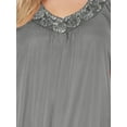thumbnail image 5 of EZI Nightgowns for Women - Soft & Breathable Satin Night Gowns for Adult Women - Medium to Plus Size Womens Sleep Shirts - Knee-Length Nightgown, 5 of 7