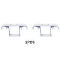 thumbnail image 3 of Justharion 2pieces Sturdy And Durable Aluminium Alloy Drapery Double Rod Bracket Wide Application Aluminum Alloy Stable Performance, 3 of 6