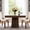Walnut, variant on Danolapsi Square Dining Table for 4, 31.5" Small Kitchen Table with Sturdy Pedestal Base, Farmhouse Dining Tables for Kitchen, Living Room, Cafe, Apartment, Small Spaces,table only