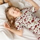 thumbnail image 5 of Balery Mushroom Conjunto de Pijama Infantil de Manga Corta con Estampado – Ropa de Dormir de Algodón Suave-Large, 5 of 6
