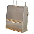 thumbnail image 3 of CNKOO Wall Hanging Wireless WiFi Storage Box Wire Cable Power Storage Case for Home Office and Hotel  Coffee Large A, 3 of 8