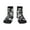 3 Black, variant on Black White Spooky Ghosts Ankle Socks for Women Non Slip Socks No Show Socks Classic Low Cut Casual Socks Casual Socks