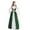 Green, variant on KAWELL Renaissance Medieval Irish Costume Over Dress & Cream Chemise Set