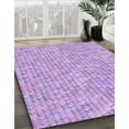 thumbnail image 2 of Ahgly Company Indoor Rectangle Patterned Tyrian Purple Area Rugs, 8' x 10', 2 of 6