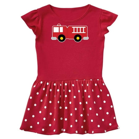 

Inktastic Fire Truck Childs Fireman Gift Baby Girl Dress