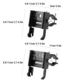 thumbnail image 3 of Al Alloy Bicycle Mobile Phone Holder Scooter Rotatable Smartphone Holder, 3 of 8