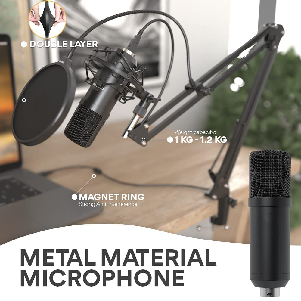 USB Microphone Set Gaming Streaming Podcast Microphone