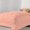 Peach, variant on 5 Piece Luxury U Shape Pattern Comforter By D.N.G. BEDDINGS Set Premium Super Soft, 1000 Thread Count 100% Egyptian Cotton Super King Size Peach Color