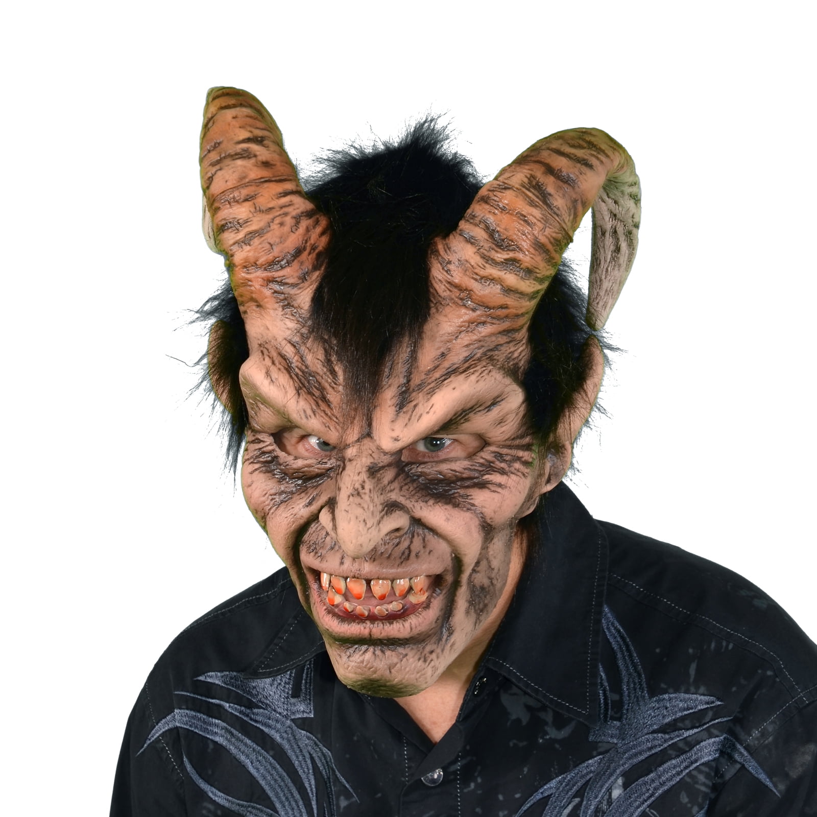 Blank bygning kold Zagone Studios Elegant Devil Latex Halloween Adult Costume Mask (one size)  - Walmart.com