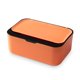 thumbnail image 1 of Caja de almacenamiento de tejidos Reutilizable con tapa de gran capacidad Toalla a prueba de polvo Organizador del dispensador Hogar para coches de sala de estar Naranja negra Sweethay HA012032-04B, 1 of 7