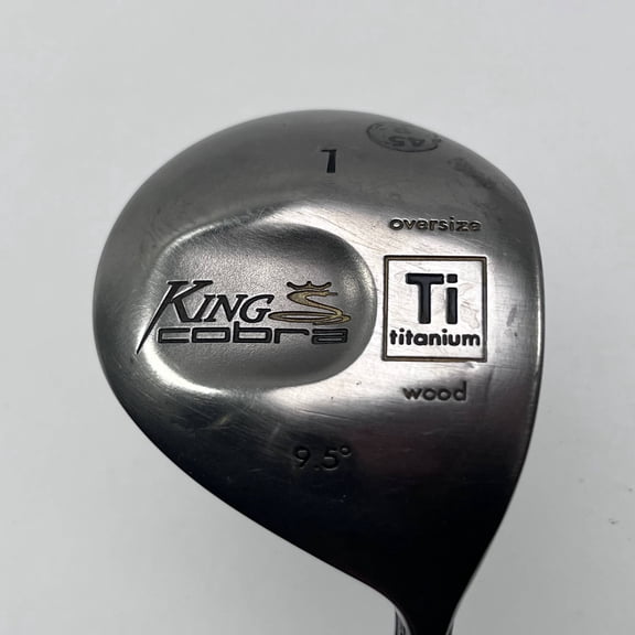 Pre-Owned Cobra King Cobra Titanium Offset Driver 9.5* Titanium Offset Regular RH
