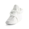 thumbnail image 4 of Anti-Slip Sole, Fleece Baby Booties, Newborn Home Booties, Sweat Proof Organic Cotton Lining, White, 4 of 6