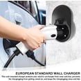 thumbnail image 2 of Charger Holder - Type 2 Charger - Wall Mount Cable Holder - Cable Organizer for Electric Cars - Bracket for Charging Electric Vehicles - Wall Charger Bracket for Electric Vehicles - Compatible with E, 2 of 5