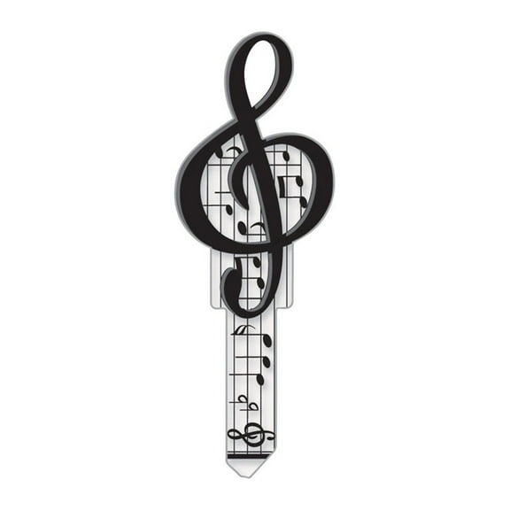 Lucky Line B125 Key Shapes Music Key Blank
