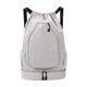thumbnail image 2 of Mochila deportiva para baloncesto, equipo con compartimento para zapatos, mochila de tenis, bolsa para raqueta de bádminton, para acampar, para hombre Gris, 2 of 8