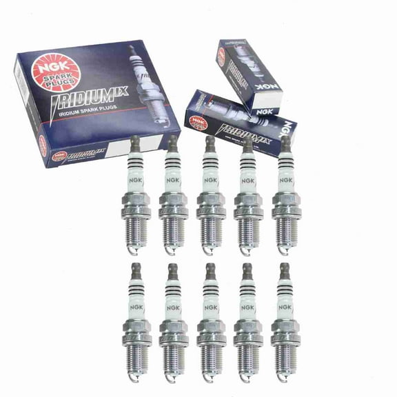 10 pc NGK 6418 Iridium IX Spark Plugs for 1765247 1UN7-18-110 22401AA510 3373 3431 4227 4228 4702 5304 5501 9 9001 9001-2 9001S 9201 9201-2 9802 9802-2 9802S 99000-79K60-K6R 999-06910-X9-029