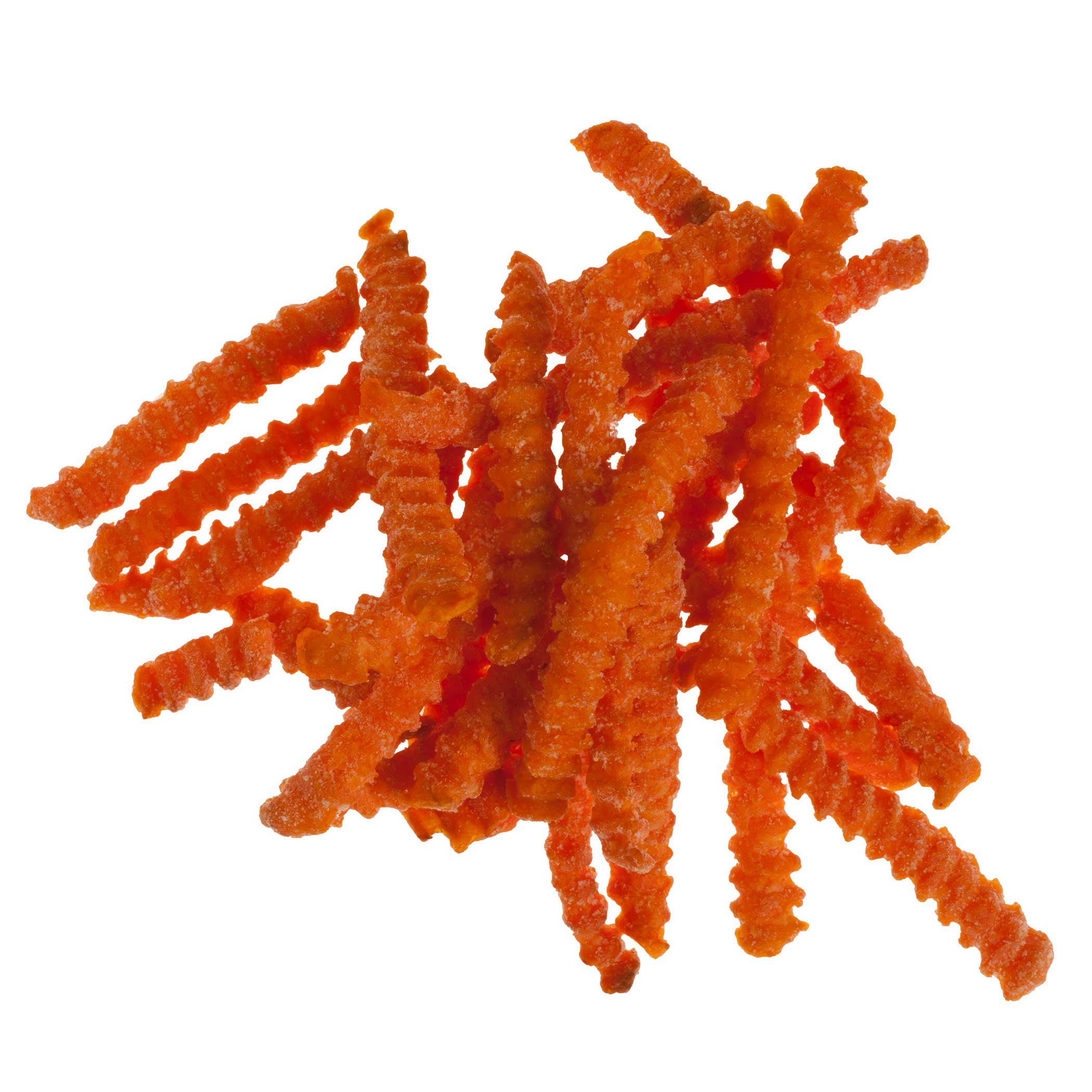 McCain 4 Schools Harvest Splendor Crinkle Cut Sweet Potato Fry, 2.5 Pound - 6 per case.