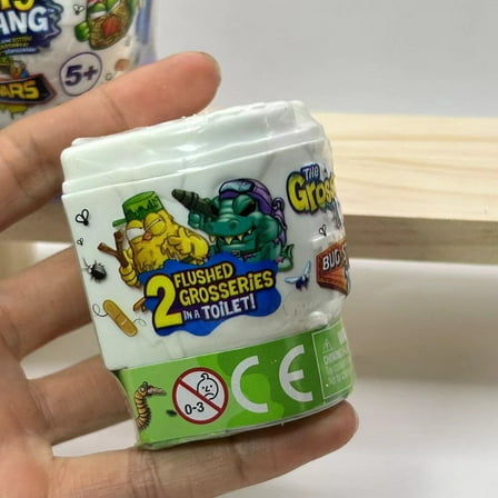 Grossery Gang Season 4 Time Wars Mystery Pack Toilet Container 2 Figures Inside