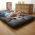 thumbnail image 3 of Japanese Floor Mattress - Futon Mattress Roll Up, Tatami Mat, Camping Mattress, and Couch Mattress Pad, 3 of 8