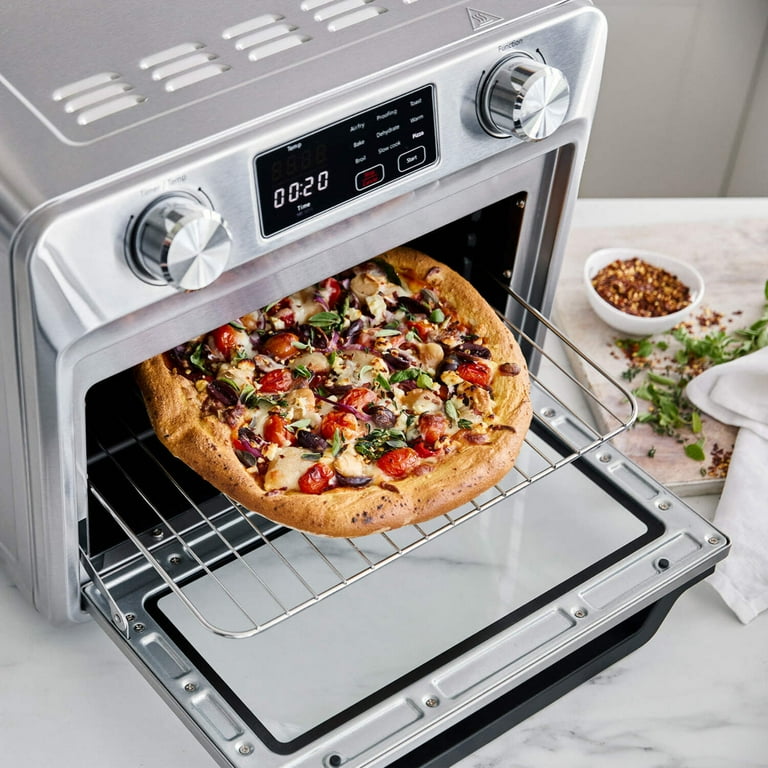 GreenPan Bistro Large 9-in-1 Stainless Steel Air Fryer Toaster