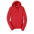 thumbnail image 5 of Port & Company Fan Favorite Fleece Pullover Hooded Sweatshirt-4XL (Bright Red), 5 of 6