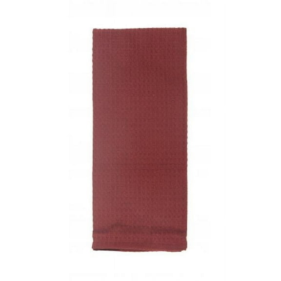 Mr. MJs Trading AG-30303S-4 Tea Towels, Burgundy - Set of 4