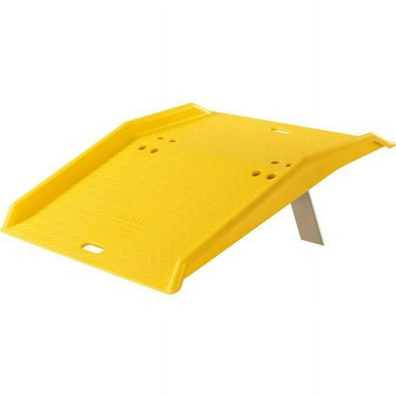 Global Industrial 989057 Portable Plastic Dock Plate for Hand Trucks 36 x 35 x 5 in. 750 lbs Capacity