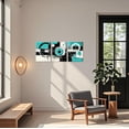 thumbnail image 5 of ZHONGYUTONG Abstract Canvas Wall Art 3 Pieces Black and White Pictures Contemporary Minimalist Print Modern Geometric Line Artwork for Living Room Decor Framed (11.00" x 14.00" x 3PCS), 5 of 5