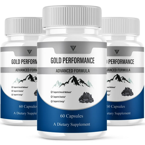 (3 Pack) Gold Performance Capsules, GoldPerformance Daily Formula (180 Capsules)