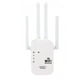 thumbnail image 1 of WiFi Extender Signal Amplifier, Repeater/Router/AP, 4 Antennas 360° Coverage Large, 2 LAN Ports, Home,WiFi Booster, White, 1 of 9