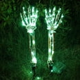 thumbnail image 2 of Fall Decorations Party Toppers Light Up Halloween Decorations Outdoor Skeleton Arm Stakes Halloween Yard Stakes Decor With 100 LED Lights Halloween Decorations For Garden Clearance, 2 of 4