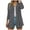 Dark Gray, variant on Womens Casual Lightweight with Pocketes Long Sleeve Open Front Cardigan Light Blue, L