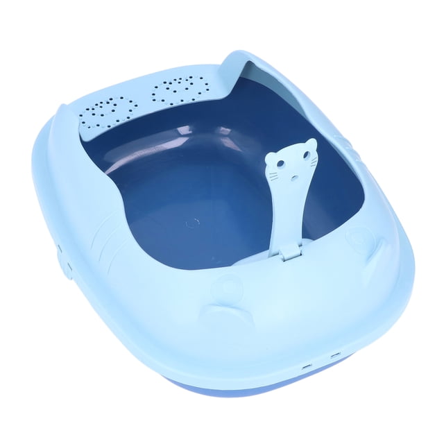 Caja de arena semicerrada para mascotas,Caja de arena semicerrada Caja de arena para gatos Caja de arena semicerrada para gatos Solución innovadora