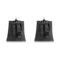 thumbnail image 1 of Bearachild Bolsa de forraje para jardín, pequeña cintura de lona plegable, bolsa impermeable para recoger frutas, bolsa organizadora de Negro 2piezas, 1 of 6