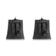 thumbnail image 4 of Naiovety Bolsa de forraje para jardín, pequeña cintura de lona plegable, bolsa impermeable para recoger frutas, bolsa organizadora de Negro 2Conjunto, 4 of 6