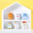 thumbnail image 3 of 6pcs / Set Soulager l'Ennui Compact Coffre-Fort Cataire Intégré Cloche Peluche Poupée, 3 of 8
