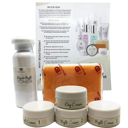 Beautederm Best Skincare Anti Aging Beauty Set | Restoration skin treatment suppleness for healthy, dewy and rosy look (TRAVEL (Best Anti Aging Skin Care System)